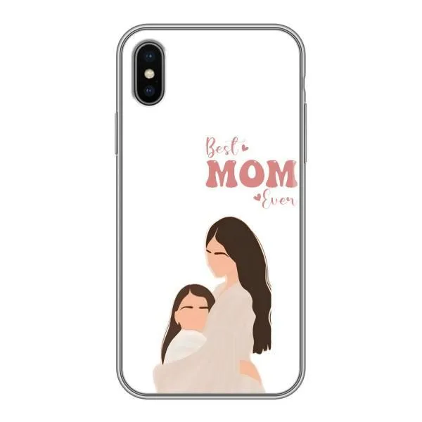 Чехол с принтом «Мама и дочка» для iPhone Xs Max Чехол с принтом «Мама и дочка» для iPhone Xs Max