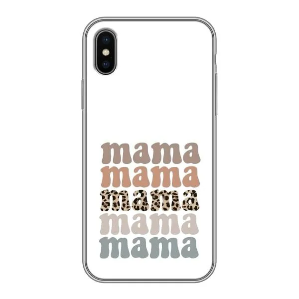 Чехол с принтом «Текстовый коллаж мама» для iPhone Xs Max Чехол с принтом «Текстовый коллаж мама» для iPhone Xs Max