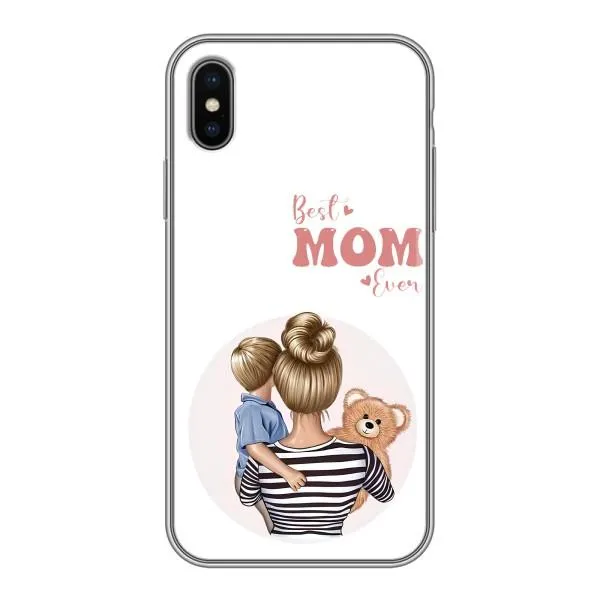 Чехол с принтом «Мама и сын» для iPhone Xs Max Чехол с принтом «Мама и сын» для iPhone Xs Max