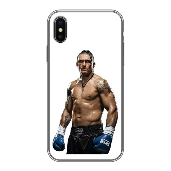 Чехол с принтом «Усик на белом» для iPhone Xs Max