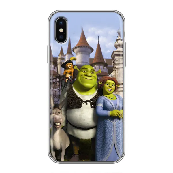 Чохол з принтом «Казкові герої Шрека» для iPhone Xs Max
