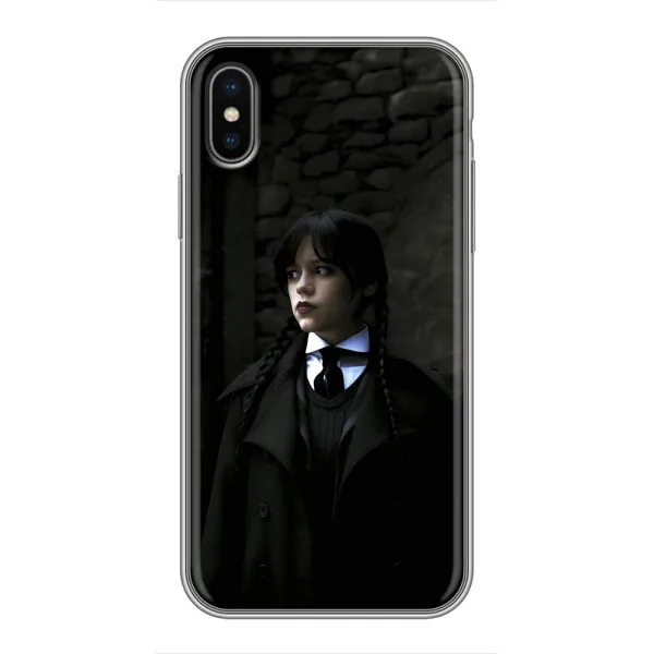Чехол с принтом «Темный стиль Уэнздей» для iPhone Xs Max