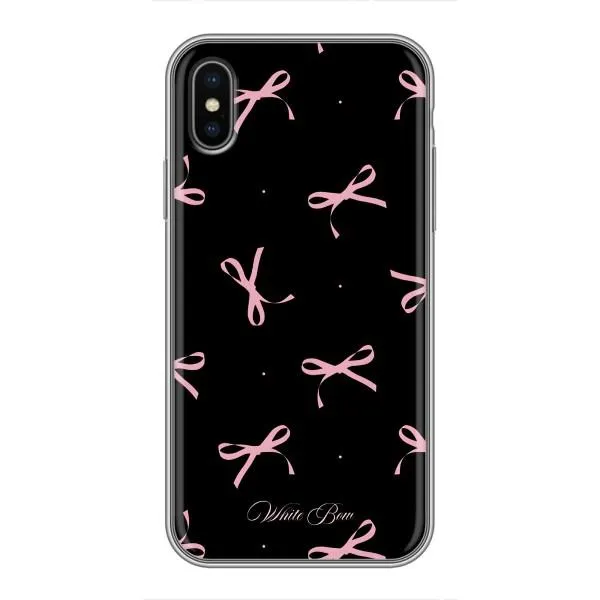 Чехол с принтом «Банты на черном» для iPhone Xs Max Чехол с принтом «Банты на черном» для iPhone Xs Max