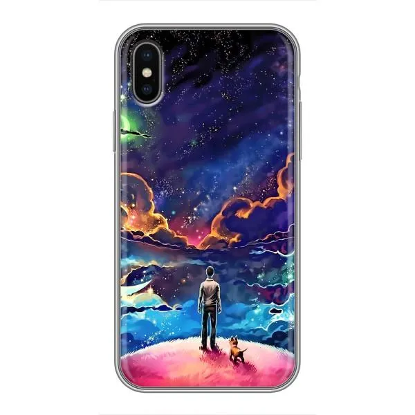 Чехол с принтом «Галактический вид» для iPhone Xs Max