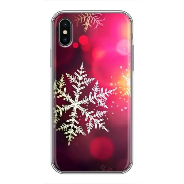 Чехол с принтом «Снежинка» для iPhone Xs Max