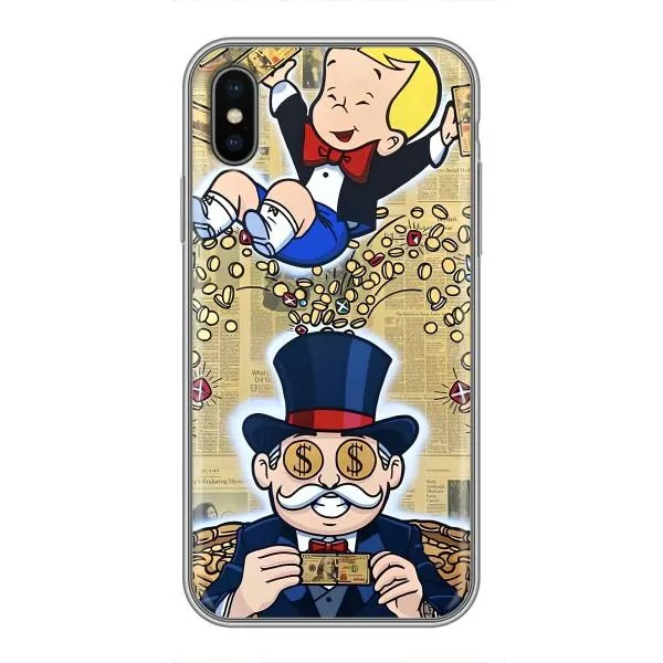 Чехол с принтом «Монополия Мен» для iPhone Xs Max