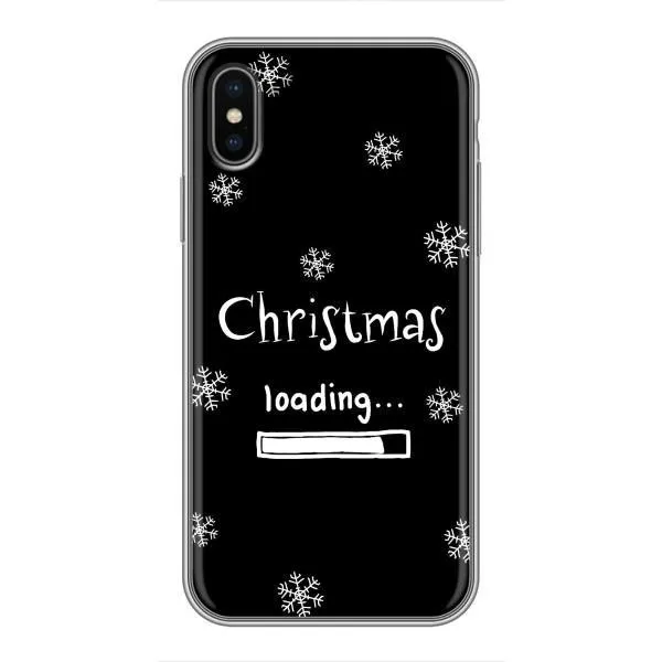 Чехол с принтом «Christmas loading» для iPhone Xs Max