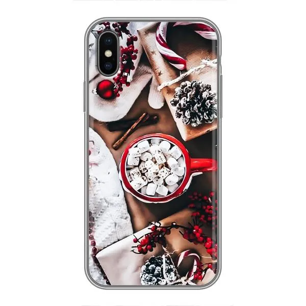 Чехол с принтом «Рождественская атмосфера» для iPhone Xs Max