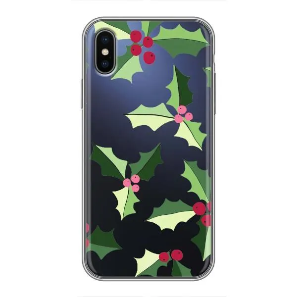 Чехол с принтом «Рождественский фон» для iPhone Xs Max