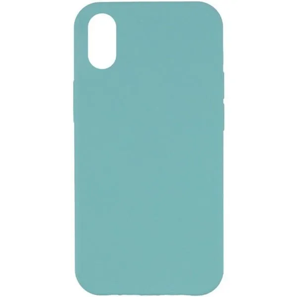 Чохол Silk Full Protective (AA) NO LOGO для Apple iPhone X / XS (5.8") — Бірюзовий — фото 1 Чохол Silk Full Protective (AA) NO LOGO для Apple iPhone X / XS (5.8") — Бірюзовий — фото 1