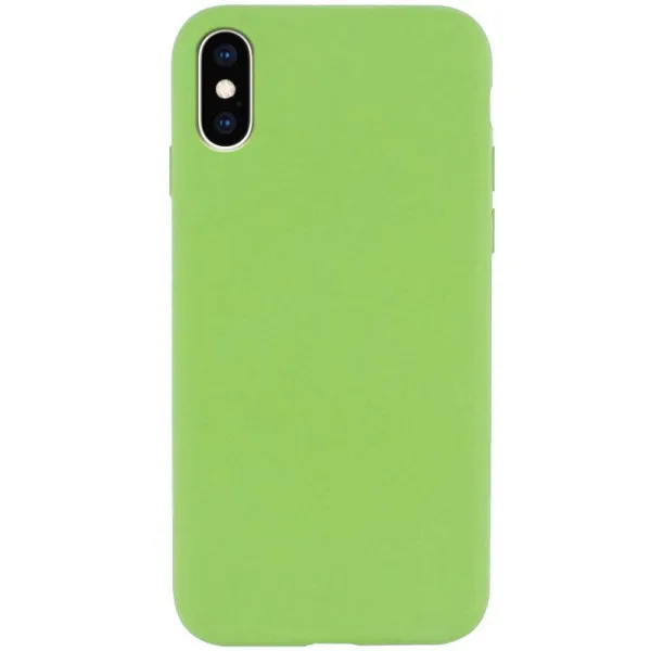 Чехол Silk Full Protective (AA) NO LOGO для Apple iPhone X / XS (5.8") — Мятный