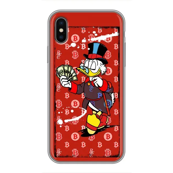 Чехол с принтом «Scrooge MagDag» для iPhone Xs