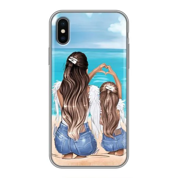 Чехол с принтом «Мама с доченькой» для iPhone Xs Чехол с принтом «Мама с доченькой» для iPhone Xs