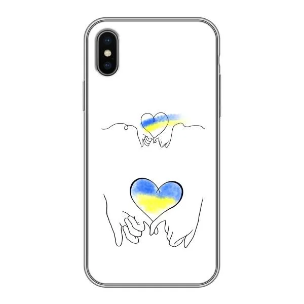 Чехол с принтом «Мир Украине» для iPhone Xs Чехол с принтом «Мир Украине» для iPhone Xs