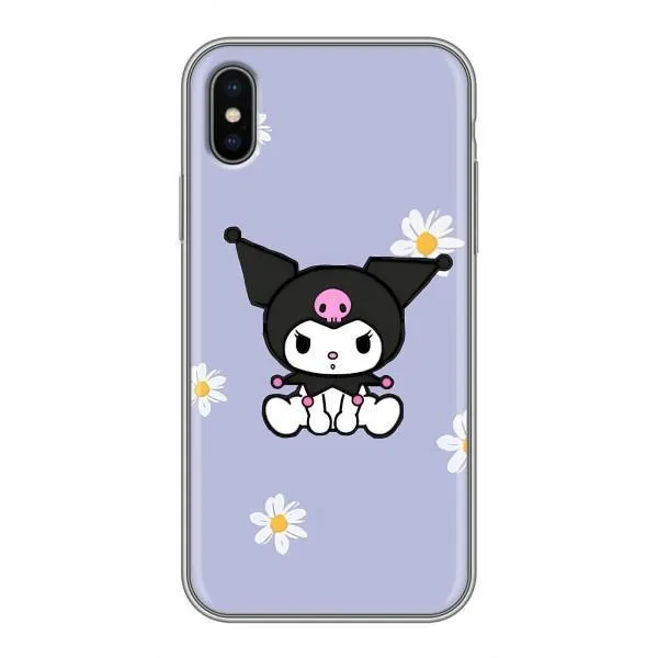 Чехол с принтом «Куроми в цветах» для iPhone Xs