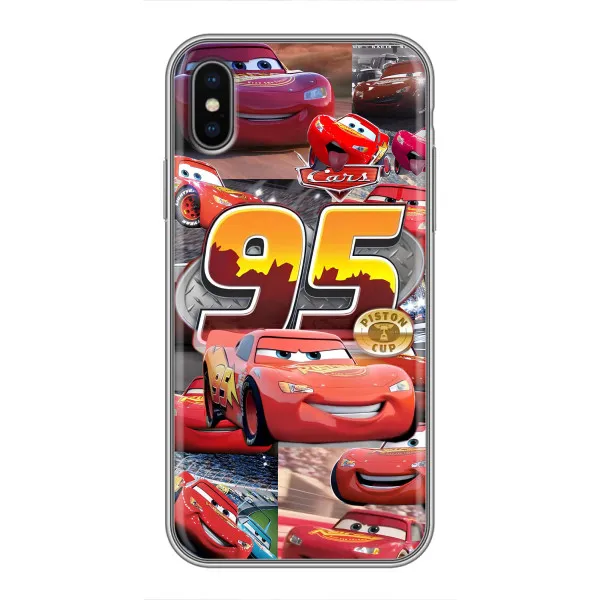 Чехол с принтом «Коллаж Молния Маквин» для iPhone Xs