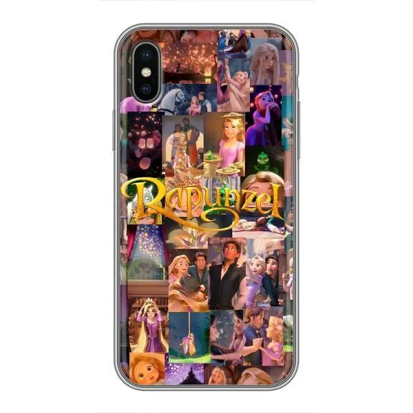 Чохол з принтом «Колаж Рапунцель» для iPhone Xs