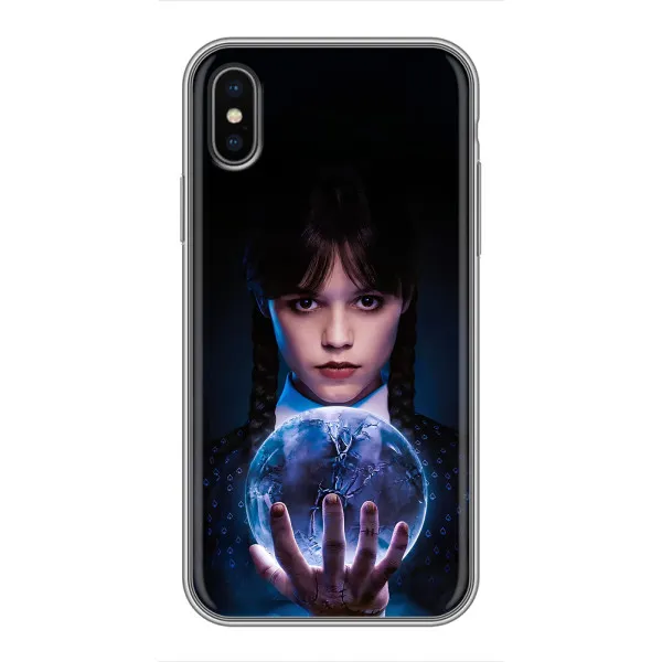 Чохол з принтом «Магічна сфера Венздей» для iPhone Xs