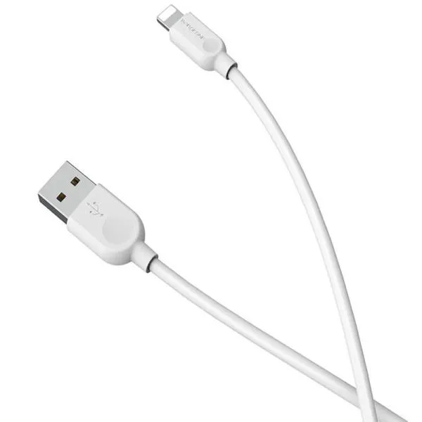 Дата кабель Borofone BX14 USB to Lightning (3m) — Белый — фото 2