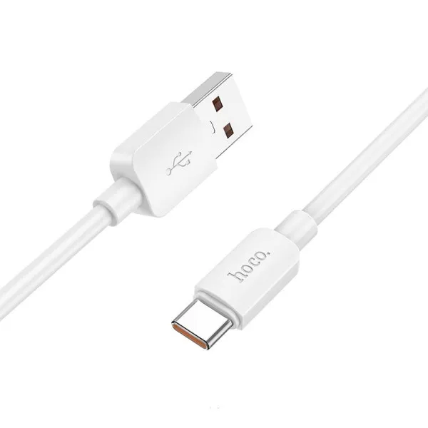 Дата кабель Hoco X96 Hyper USB to Type-C 100W (0.25m) — Белый — фото 2