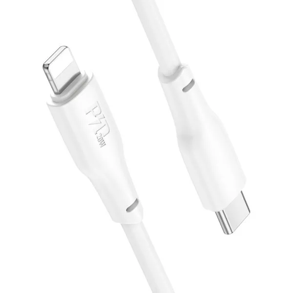Дата кабель Hoco X93 Force Type-C to Lightning 20W (1m) — Білий — фото 5