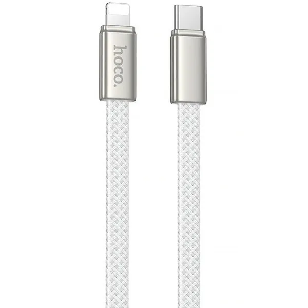 Дата кабель Hoco X125 Exceso Type-C to Lightning 30W (1m) — Білий — фото 1