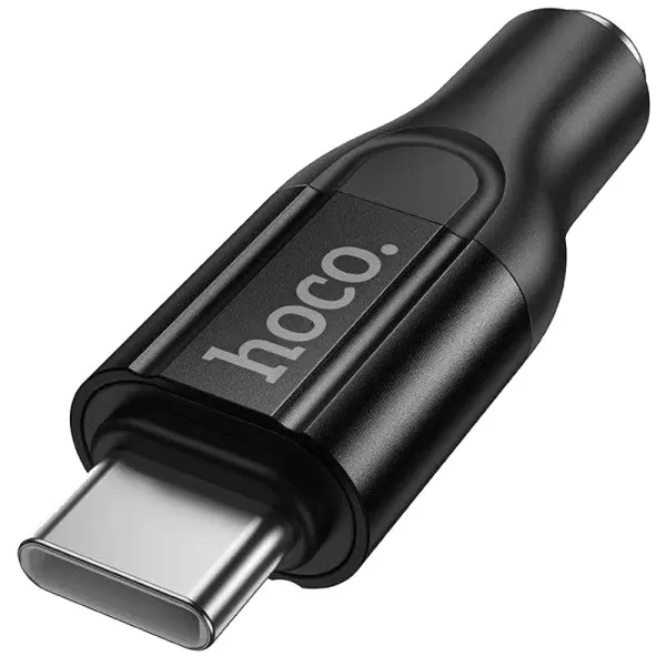 Перехідник Hoco UPA35 Mia Type-C to 3.5mm — Чорний — фото 3