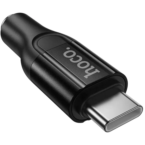 Перехідник Hoco UPA35 Mia Type-C to 3.5mm — Чорний — фото 4