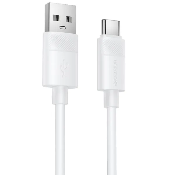 Дата кабель Borofone BX123 Leya USB to Type-C 36W (1m) — Білий — фото 1