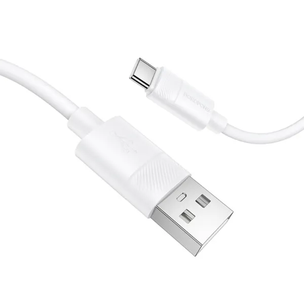 Дата кабель Borofone BX123 Leya USB to Type-C 36W (1m) — Білий — фото 3