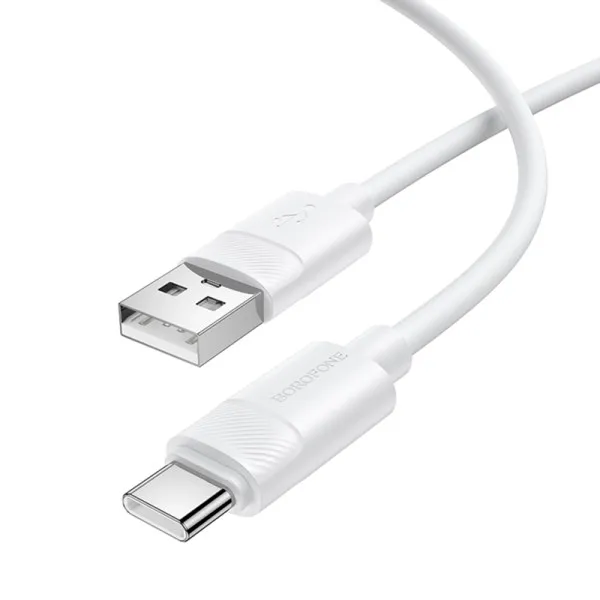 Дата кабель Borofone BX123 Leya USB to Type-C 36W (1m) — Білий — фото 4