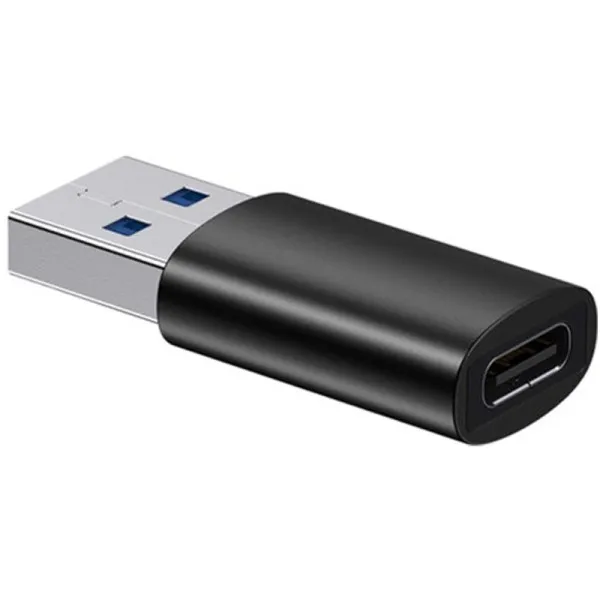 Переходник Baseus Ingenuity Series Mini USB 3.1 to Type-C (ZJJQ000101) — Черный — фото 2