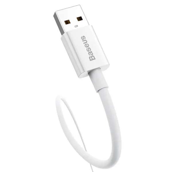 Дата кабель Baseus Superior Series Fast Charging USB to Type-C 100W (1m) (P10320102) — Белый — фото 2