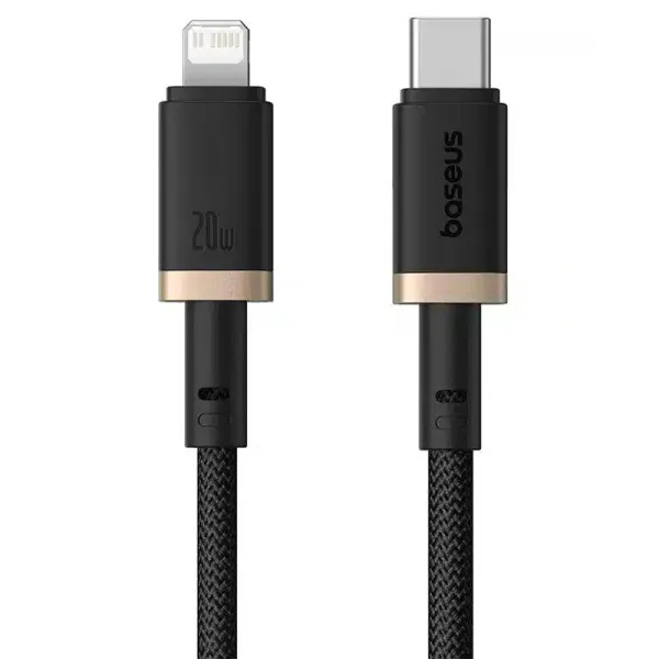 Дата кабель Baseus Dura Series Fast Charging Type-C to Lightning 20W (2m) (CB000123) — Золотий — фото 1