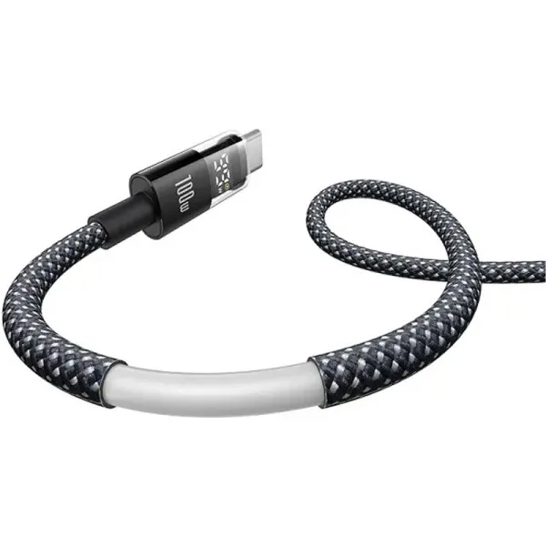 Дата кабель Baseus Display 2 Type-C to Type-C 100W (2m) (P10382702) — Чорний — фото 4