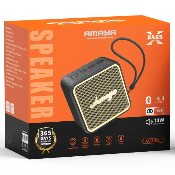 Bluetooth Колонка Amaya M2 10W — Чорний — фото 2