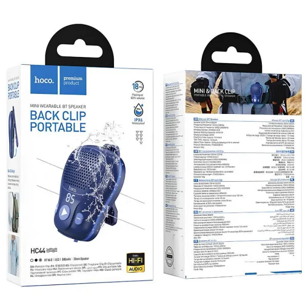 Bluetooth Колонка Hoco HC44 Star wearable — Blue — фото 3