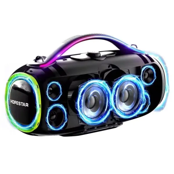 Bluetooth колонка Hopestar A85 400W — Чорний — фото 3
