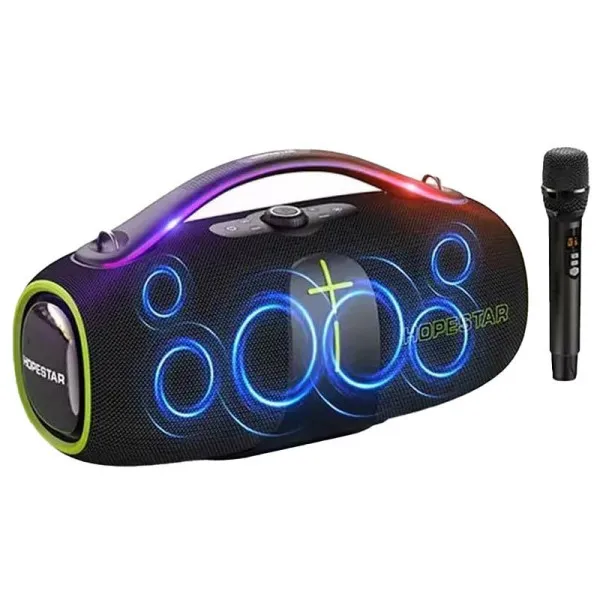 Bluetooth колонка Hopestar A85 400W — Чорний — фото 4