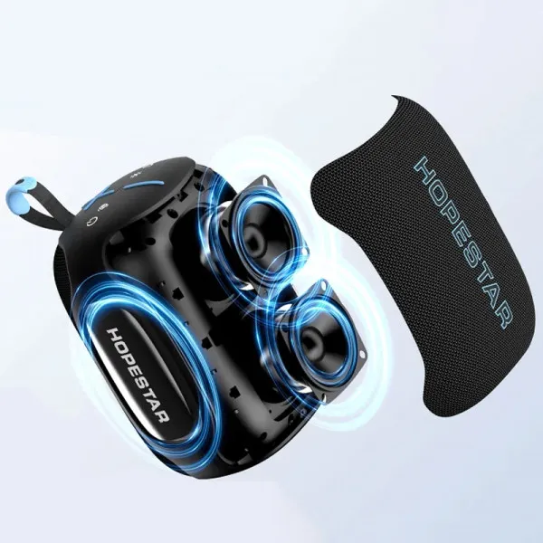 Bluetooth колонка Hopestar H72 60W — Чорний — фото 2
