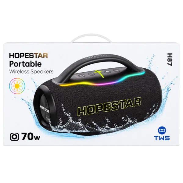 Bluetooth колонка Hopestar H87 70W — Черный — фото 2