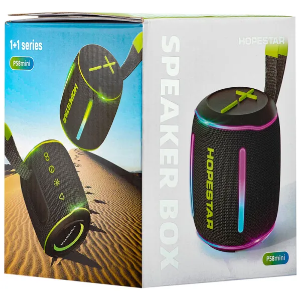 Bluetooth колонка Hopestar P58 mini 10W — Черный — фото 5