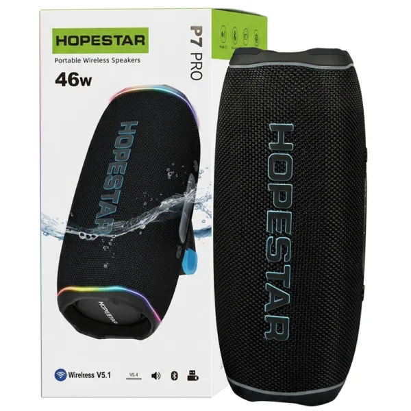 Bluetooth колонка Hopestar P7 Pro 46W — Черный — фото 3