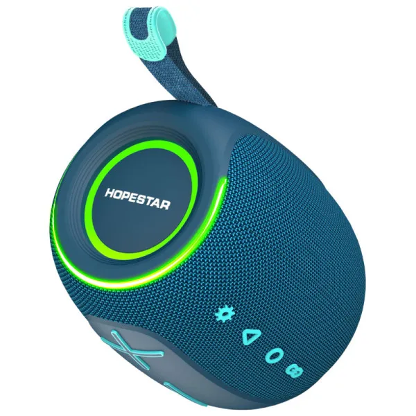 Bluetooth колонка Hopestar P90 mini 15W — Blue — фото 2