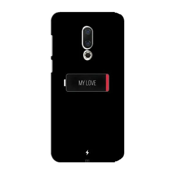 Чехол с принтом «Love battery» для Meizu 15 Plus