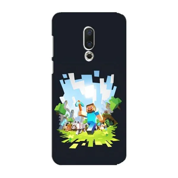 Чехол с принтом «персонажи Minecraft» для Meizu 15 Plus Чехол с принтом «персонажи Minecraft» для Meizu 15 Plus