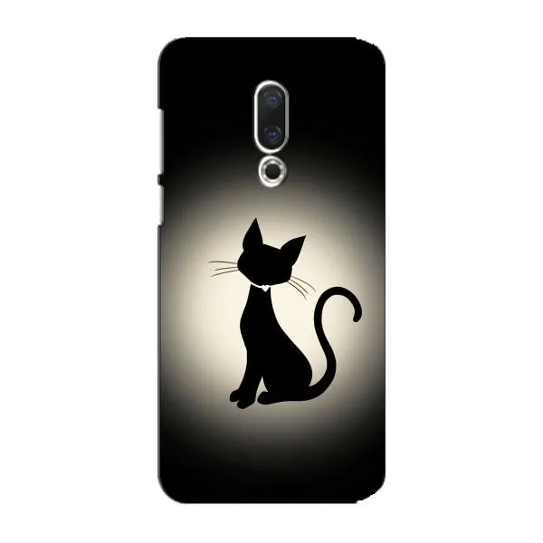 Чохол з принтом «Силует котика» для Meizu 15 Plus Чохол з принтом «Силует котика» для Meizu 15 Plus