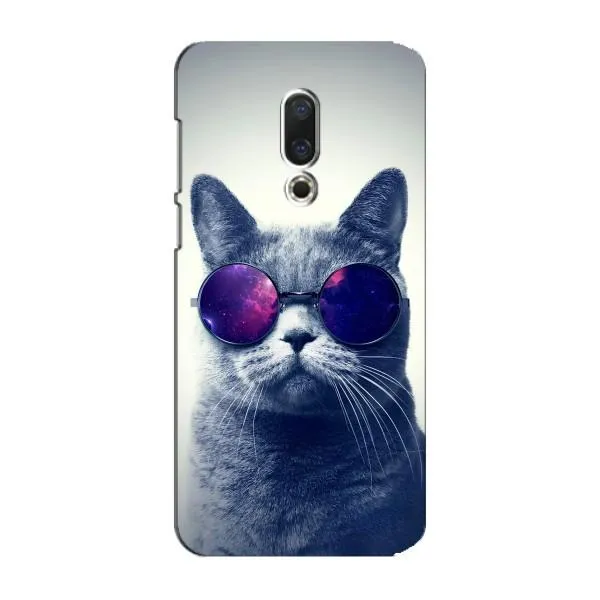 Чохол з принтом «Стильний кіт» для Meizu 15 Plus Чохол з принтом «Стильний кіт» для Meizu 15 Plus