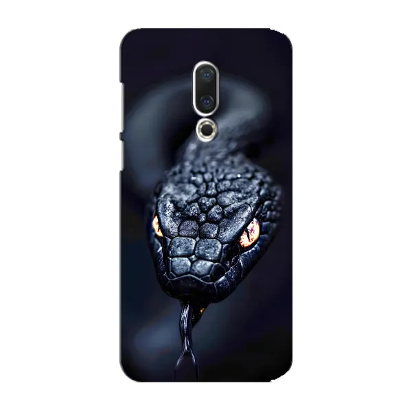 Чехол с принтом «Черная змея» для Meizu 15 Plus Чехол с принтом «Черная змея» для Meizu 15 Plus