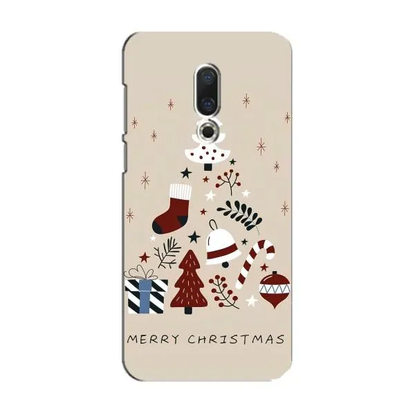 Чехол с принтом «Merry Christmas» для Meizu 15